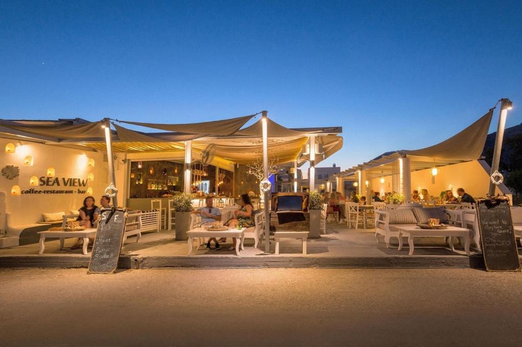 Sea View Beach Hotel (Adults Only) Периволос Экстерьер фото